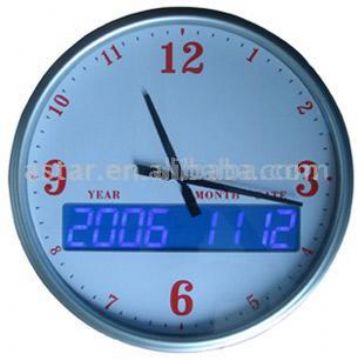  Wall Clock With Lcd